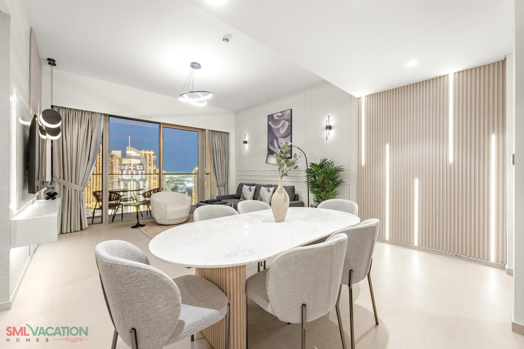 Sml Vacation Homes - Sky High Apartments With Burj Khalifa And Dubai Fountain Views At Grande Signature, Downtown Ντουμπάι Εξωτερικό φωτογραφία