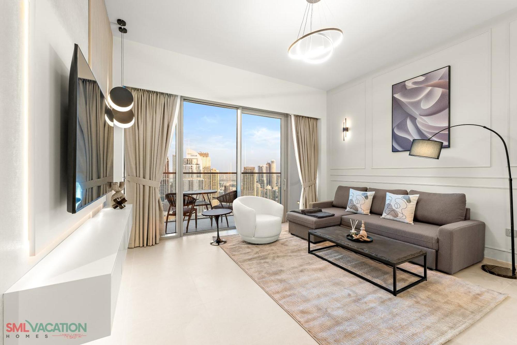 Sml Vacation Homes - Sky High Apartments With Burj Khalifa And Dubai Fountain Views At Grande Signature, Downtown Ντουμπάι Εξωτερικό φωτογραφία