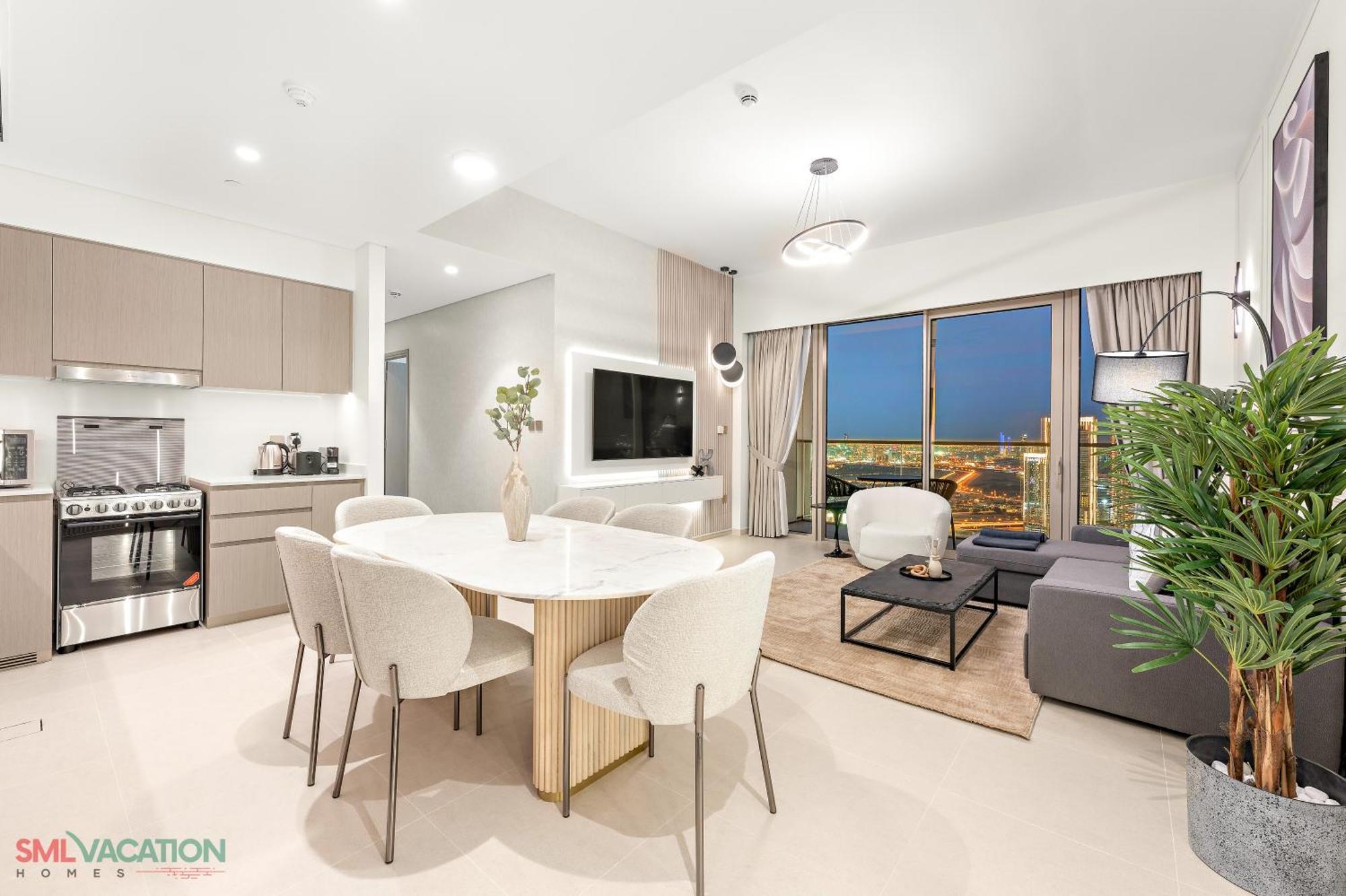 Sml Vacation Homes - Sky High Apartments With Burj Khalifa And Dubai Fountain Views At Grande Signature, Downtown Ντουμπάι Εξωτερικό φωτογραφία